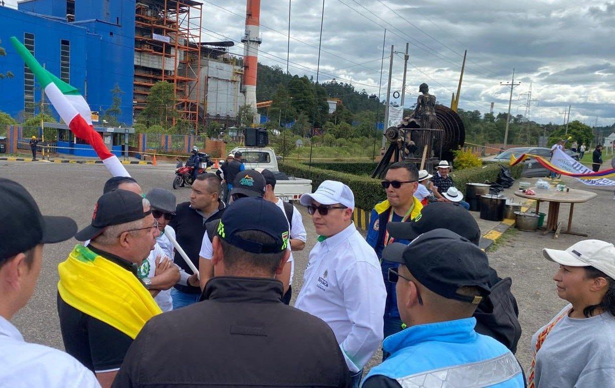 Desde Sintraelecol Paipa esperan que el martes participen por lo menos unas 300 personas liderados por el Sindicato Nacional de Trabajadores de la Electricidad en Colombia, seccional Paipa. Foto: Suministrada a Tuiteros Boyacá.