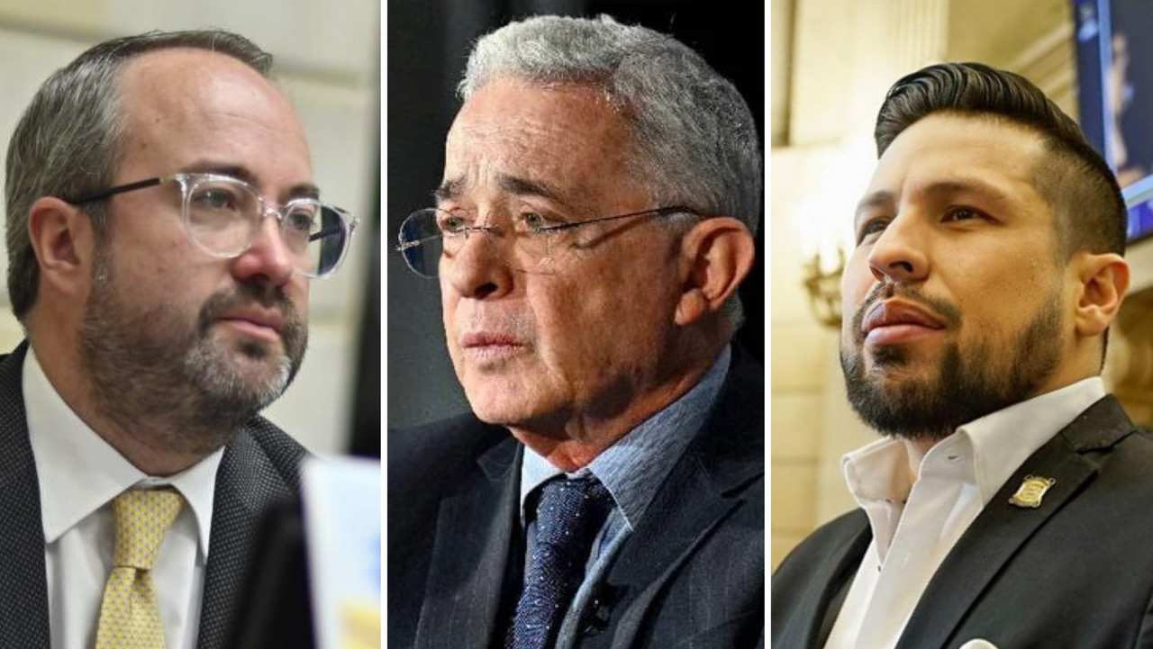 El senador Ciro Ramírez y el representante a la Cámara, Eduar Triana, se pronunciaron frente al histórico fallo que condena al expresidente Álvaro Uribe por dos delitos. Foto: Tuiteros Boyacá y Archivo particular.