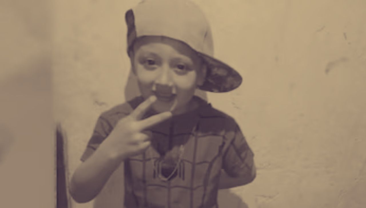 Thian Toledo cumplía 7años cuando se desmayó en medio de sus amiguitos e invitados a su fiesta de cumpleaños. Foto: Archivo Particular
