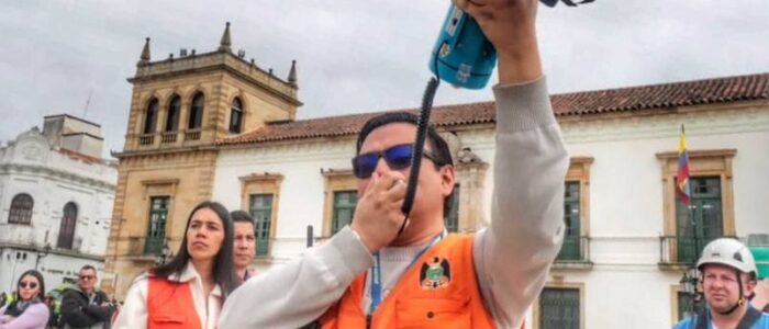 En Boyacá, 70.984 niños hasta los 17 años hicieron parte del simulacro, al igual que 42.700 personas entre 18 y 59 años, junto a 3.232 mayores de 60 años. Foto: Suministrada UDGRD.
