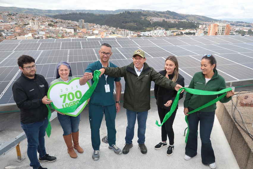 Con las obras y servicios inaugurados en Tópaga y Tunja el gobernador anunció el cumplimiento de sus logros 396, 397, 398 y 399, en el marco de su estrategia ‘700 logros 2025’. Foto: Gobernación de Boyacá.