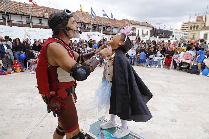 FIC presentaciones de cuentería y teatro en el marco del Festival Internacional de la Cultura. Foto: Prensa FIC.