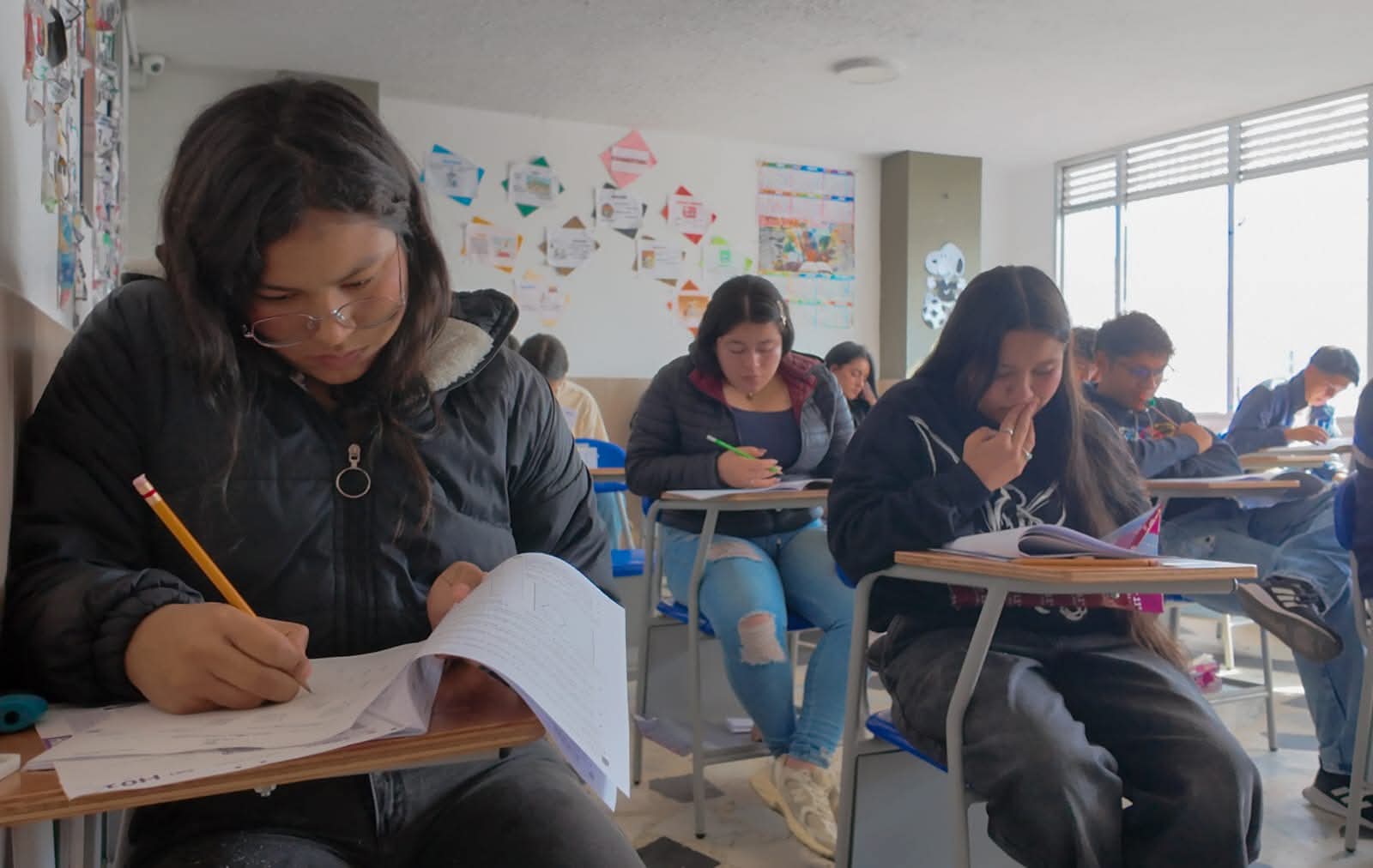 La Alcaldía de Tunja, atendiendo a la situación de seguridad en el municipio, aplazó las pruebas ECAES - Saber Pro, programadas para el día de mañana 9 de noviembre. Foto: Archivo Tuiteros Boyacá.