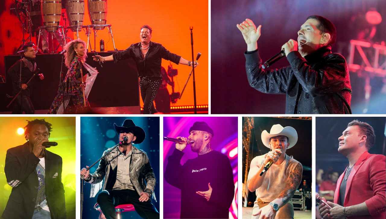 En la nómina para el Aguinaldo: Carlos Vives, Rafa Pérez, Jean Carlos Centeno, Nicky Jam Peter Manjarrés, Yeison Jiménez, Calibre 50, Elefante, Luis Alfonso, Tupamaros, Doctor Alban, Ace of Base, entre otros. Foto: Tuiteros Boyacá.
