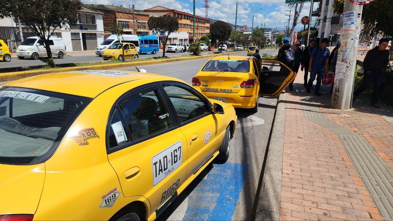 Servicio de taxi en tunja