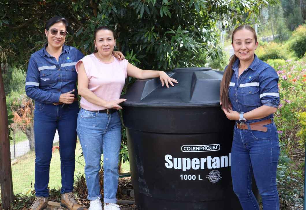 Comunidades beneficiadas recibieron de profesionales de gestión social de Gensa los apoyos en el marco del trabajo con las comunidades del área de influencia. Foto: Prensa Gensa.