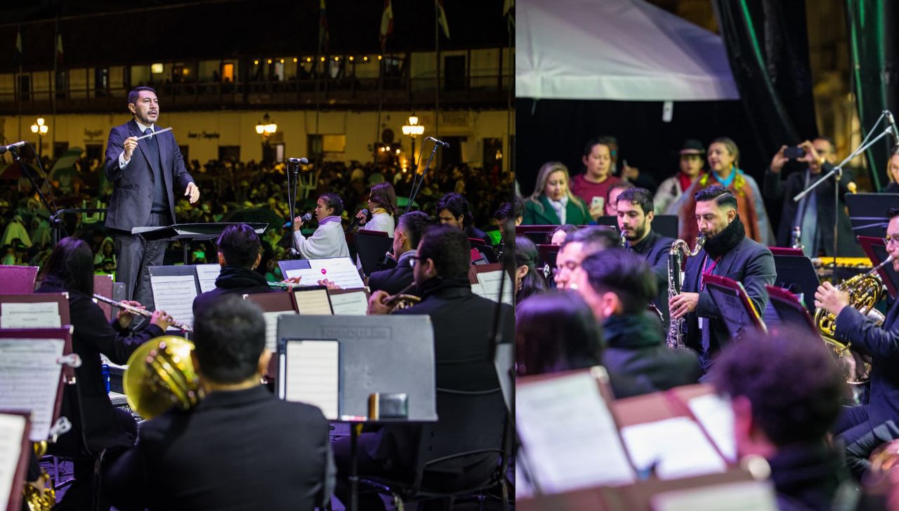 La Banda Sinfónica Nacional de Colombia inicia su temporada 2026, ‘Nuevos Horizontes’, con un concierto histórico en el Teatro Bicentenario de Tunja, marcando el inicio de su nueva sede en el departamento. Foto: Redes Sociales Banda Sinfónica Nacional