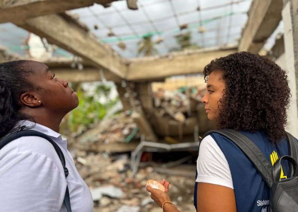 Acero de siderúrgicas boyacenses donado tras terremoto al Chocó