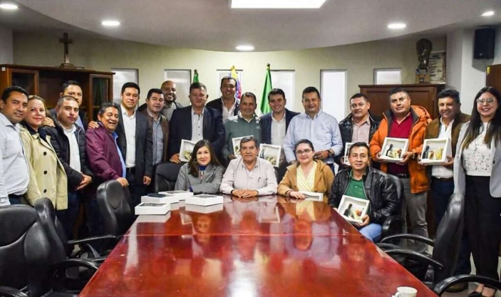 Alcaldes area Metropolitana de Boyaca