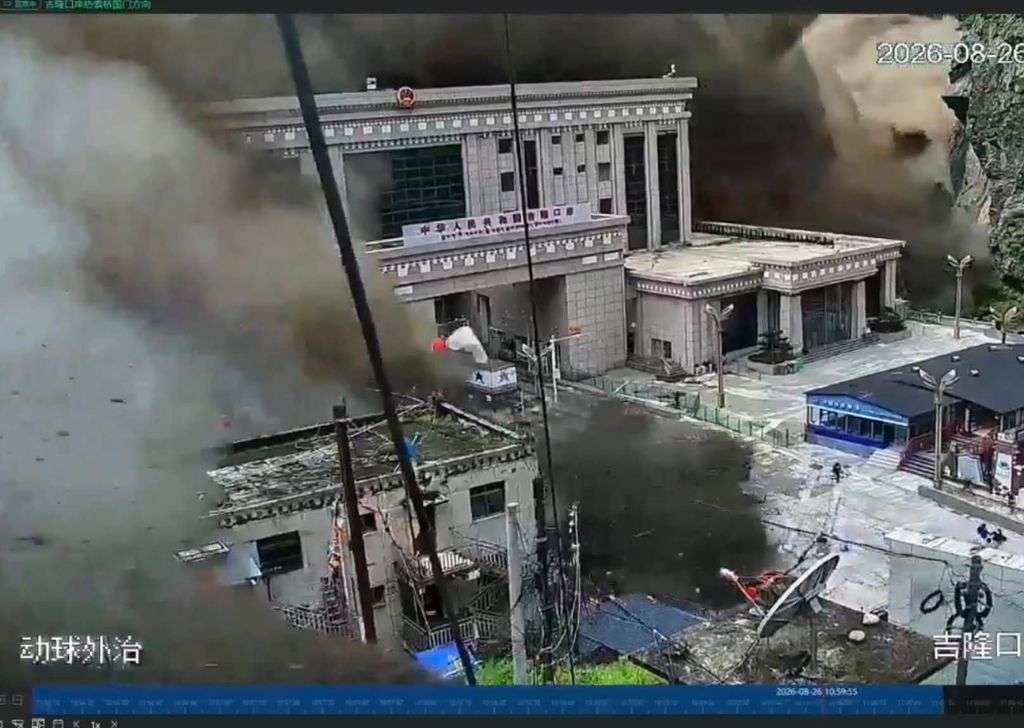 Avalancha en la frontera entre Nepal y Tibet