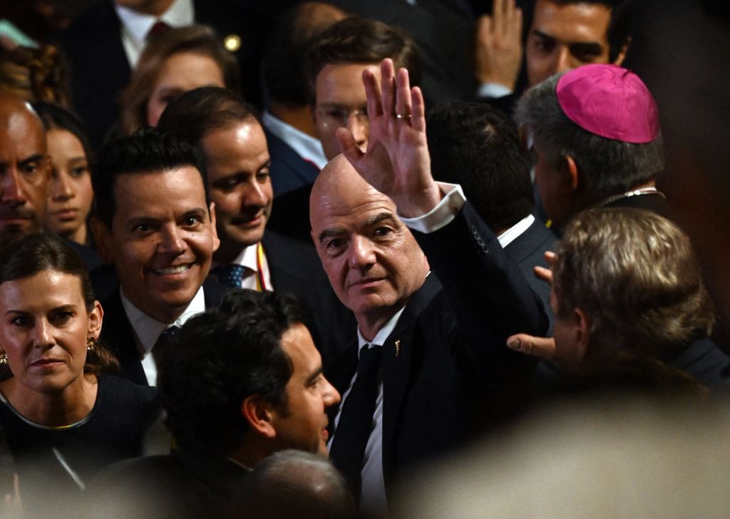 Gianni Infantino en Cali posesión 1