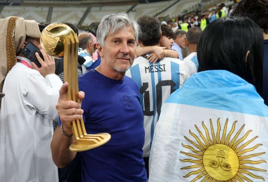 Jorge Messi, padre de Lionel Messi, estuvo hospitalizado durante los primeros partidos del Mundial 2026. Foto: Redes sociales