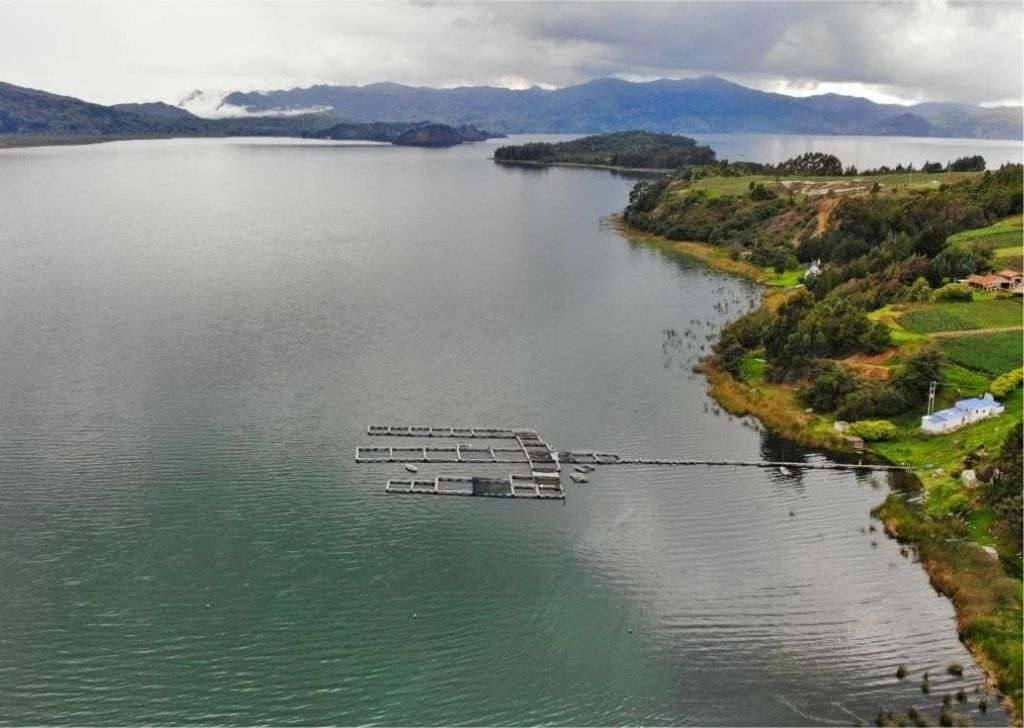 Lago de Tota panorámica