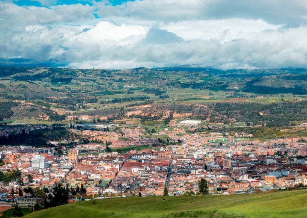 Panorámica Tunja ciudad