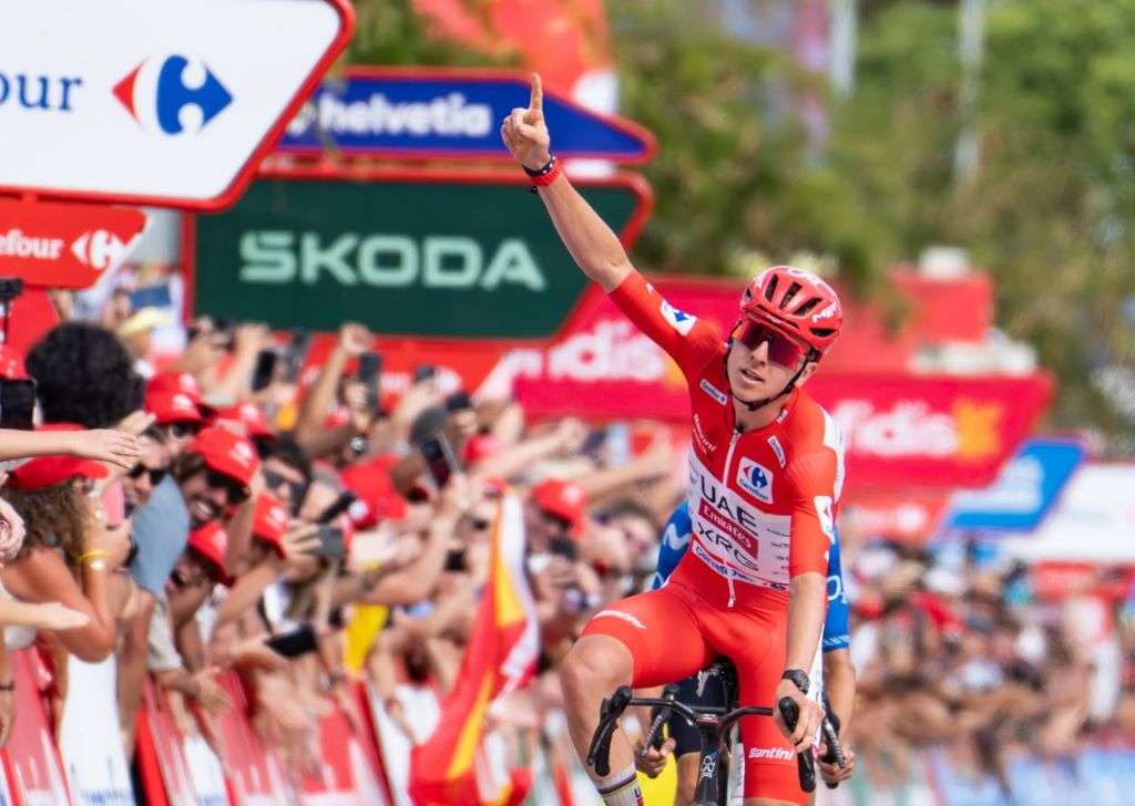 Tadej Pogacar líder de la Vuelta a España
