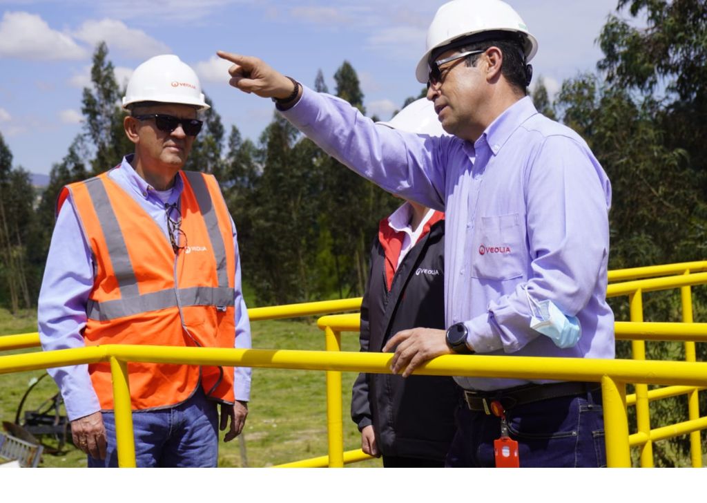William Ricardo Hernández, gerente de Veolia Tunja