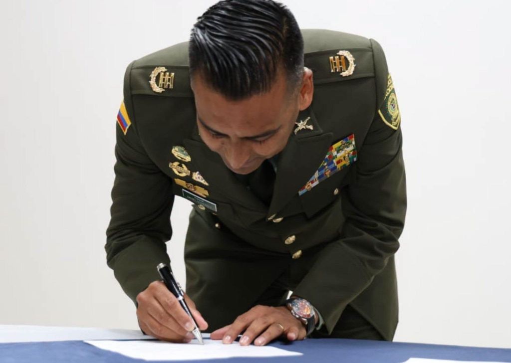 Daniel Gutiérrez, director del Inpec que nació en Sogamoso y acaba de ser ratificado por el gobierno de De La Espriella en el cargo 1 coronel Daniel Gutiérrez, director del Inpec