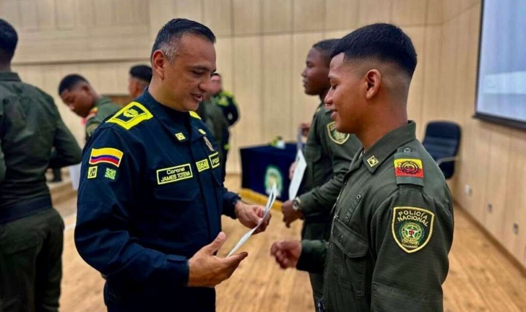 El coronel James Totena Girón, el nuevo comandante de la Policía de Boyacá 2 coronel James Evelio Totena Girón, comandante Policía Boyacá 1