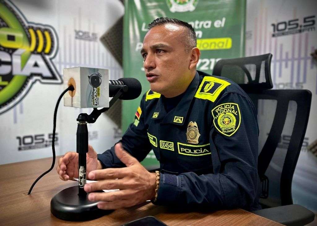 coronel James Evelio Totena Girón, comandante Policía Boyacá