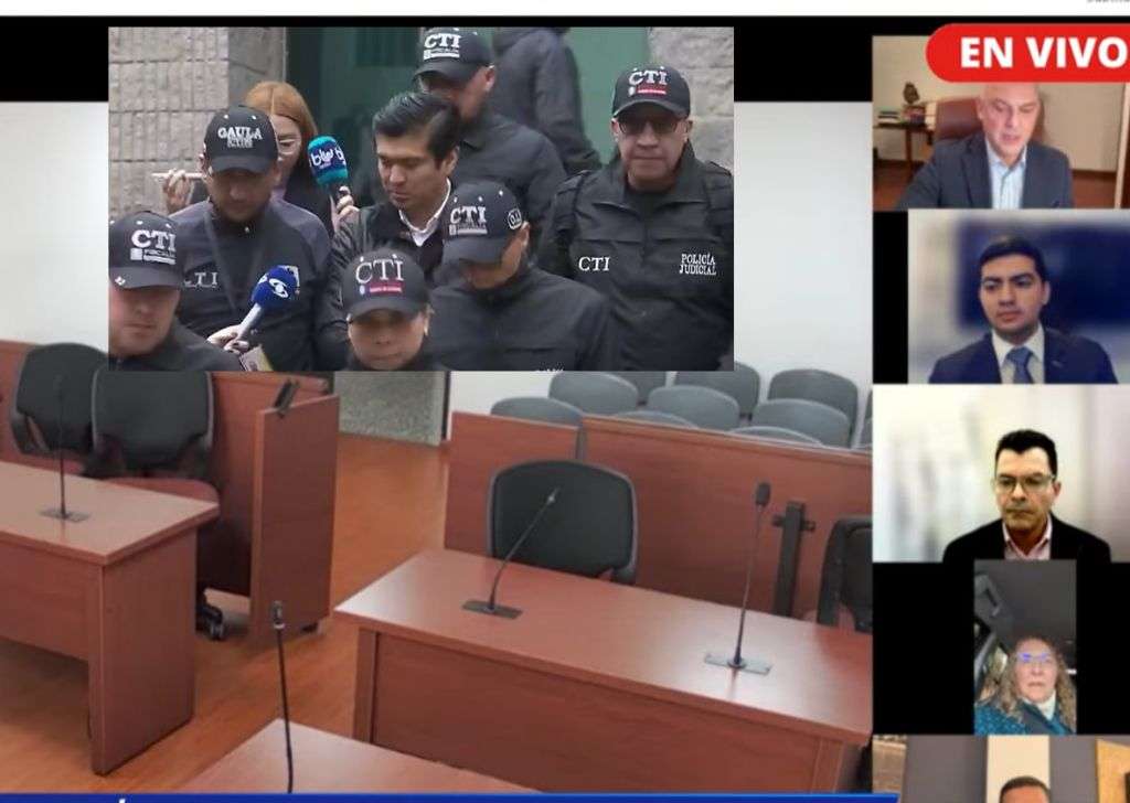 Alcalde de Villa de Leyva Víctor Gamboa audiencia