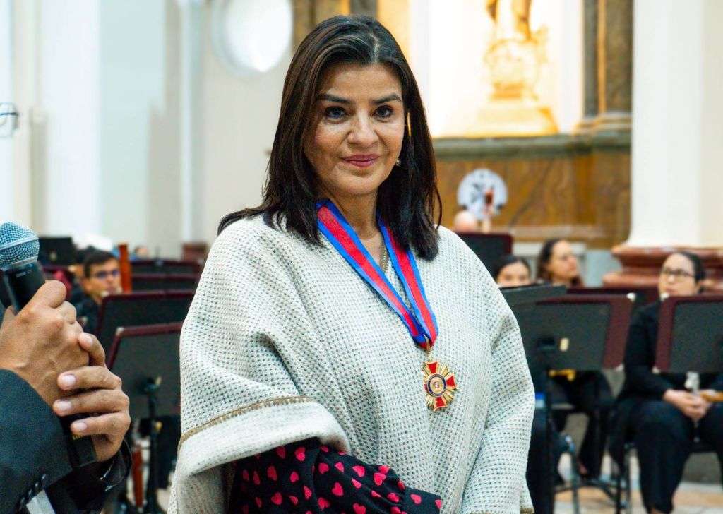 Clara Elvira Ospina en el Encuentro Internacional de Escritores Jetón Ferro en Chiquinquirá