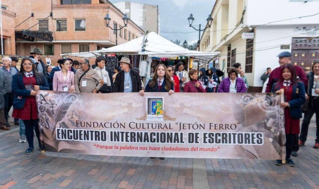 Encuentro Internacional de Escritores Jetón Ferro en Chiquinquirá