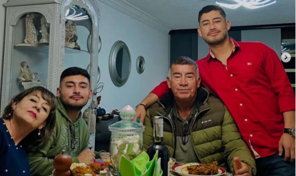 Familia capitan Marco David Pirajón