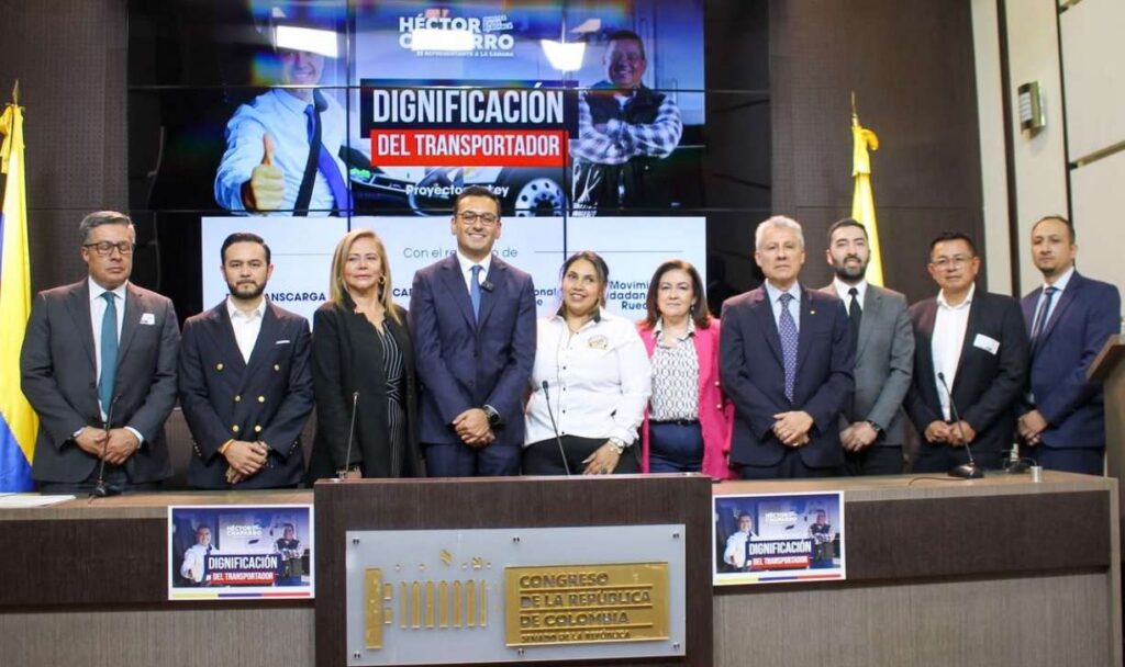 Héctor Chaparro proyecto dignificación del transportador