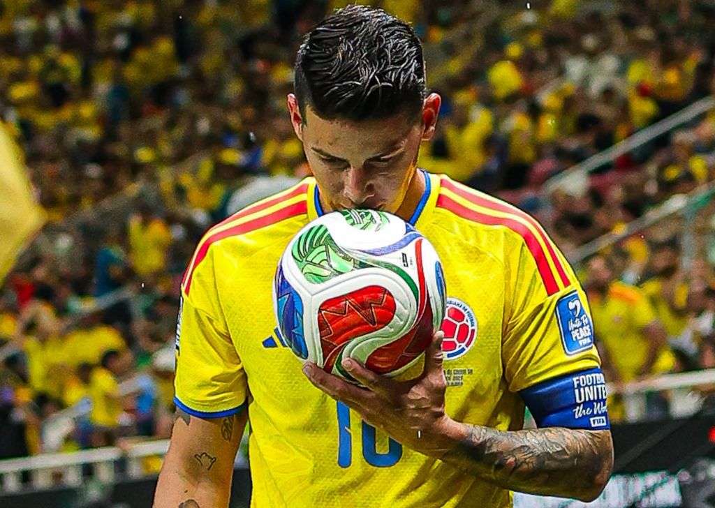 James Rodríguez despedida de la selección Colombia