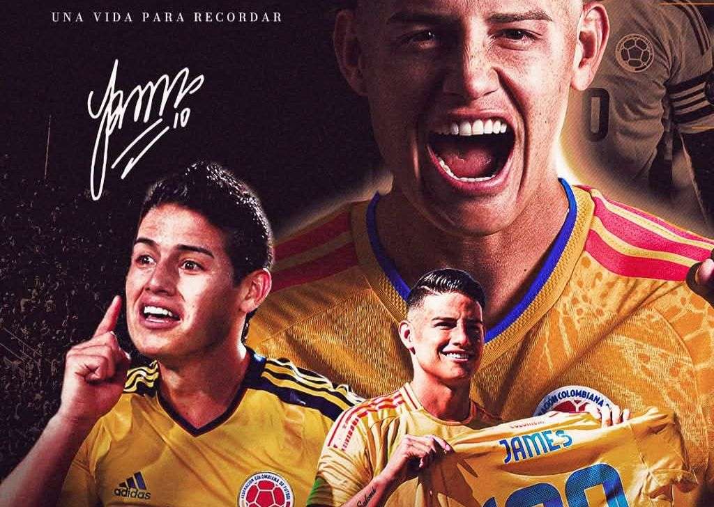 James Rodríguez despedida de la selección Colombia
