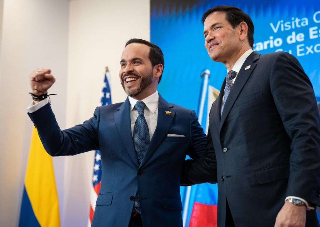 Visita de Marco Rubio a Colombia con Abelardo De La Espriella