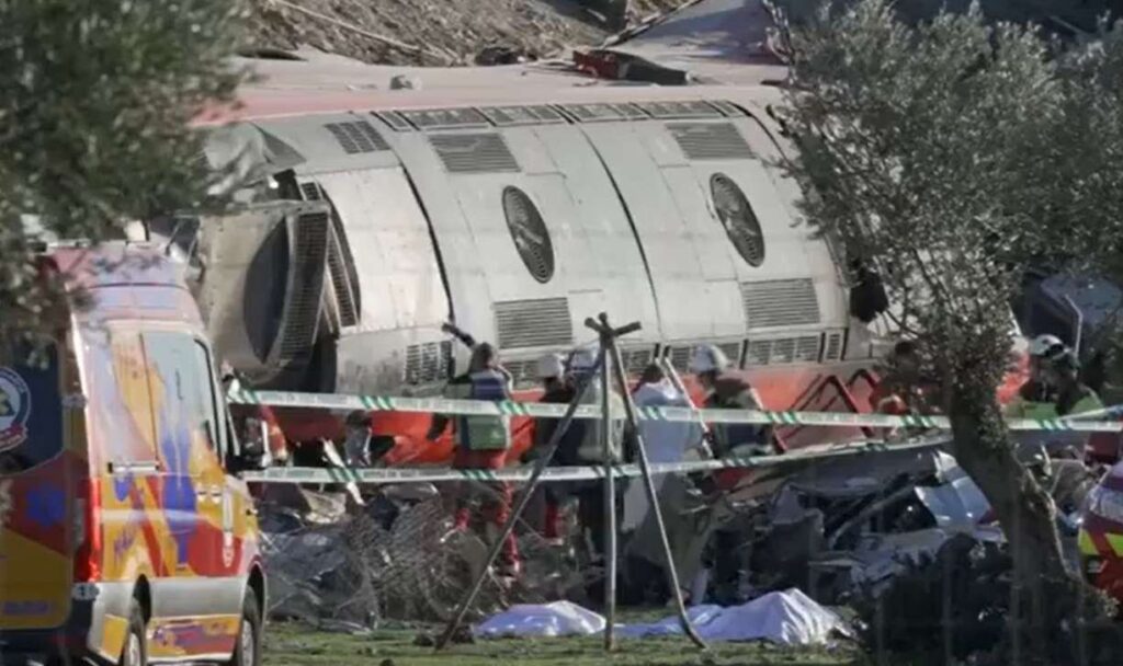 Accidente trenes en Toledo España