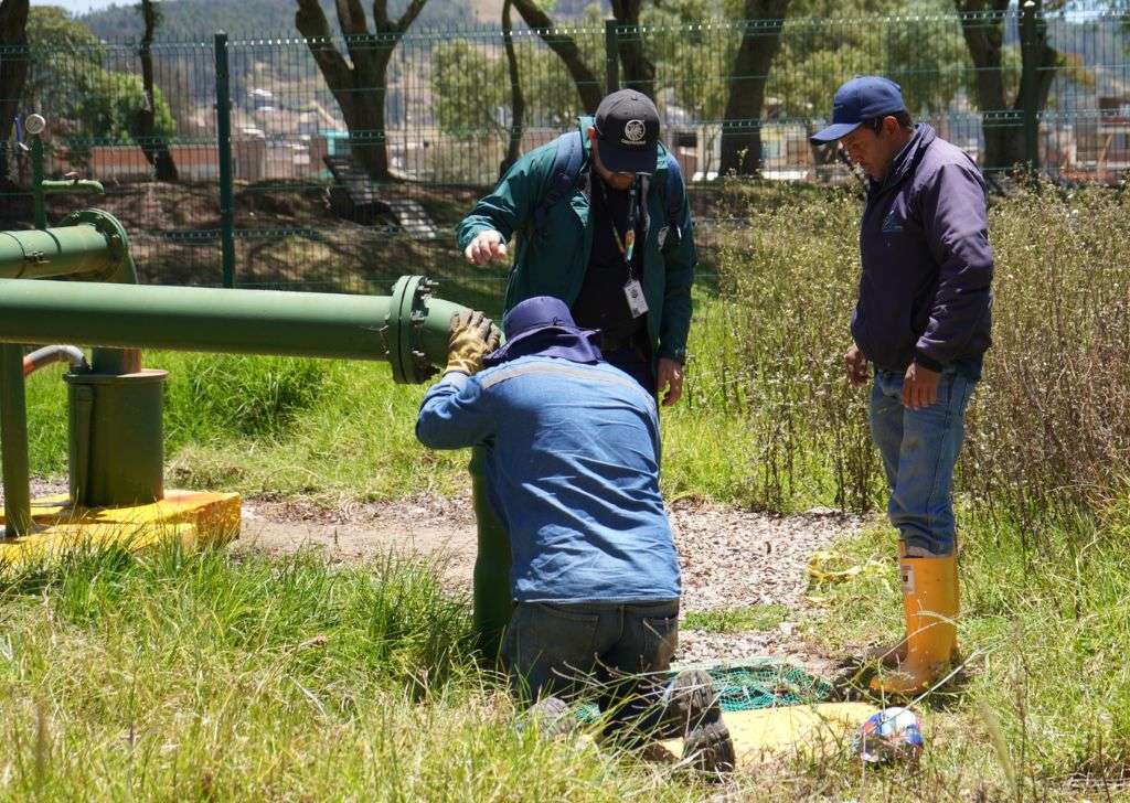 Corpoboyacá viene adelantando visitas a fuentes de agua potable en Duitama y Sogamoso