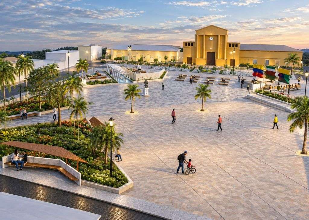 Maqueta nuevo parque Samacá