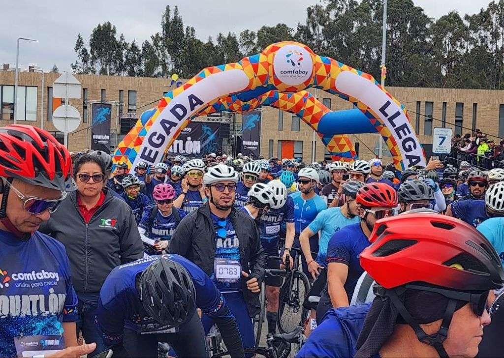 Primera Duatlón Comfaboy 2026 salida