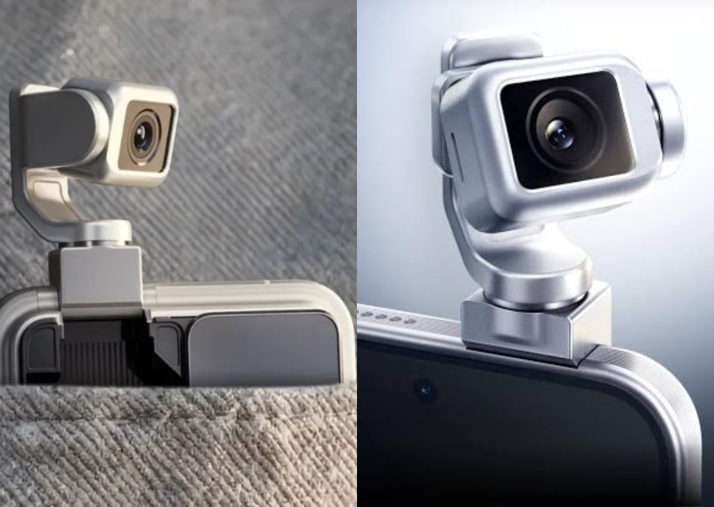 El elemento distintivo del HONOR Robot Phone es su gimbal mecánico retráctil de titanio, diseñado para ser un 65 % más compacto que cualquier estabilizador externo del mercado.