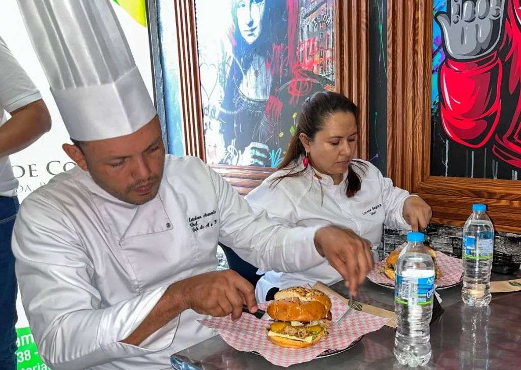 Ruta de la Hamburguesa ilustración Cámara de Comercio La Dorada