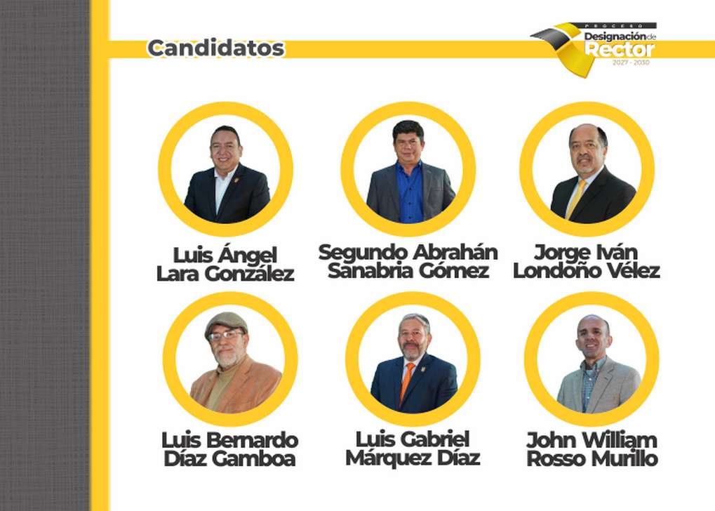 Aquí está el próximo rector de la UPTC para el periodo 2027 - 2030