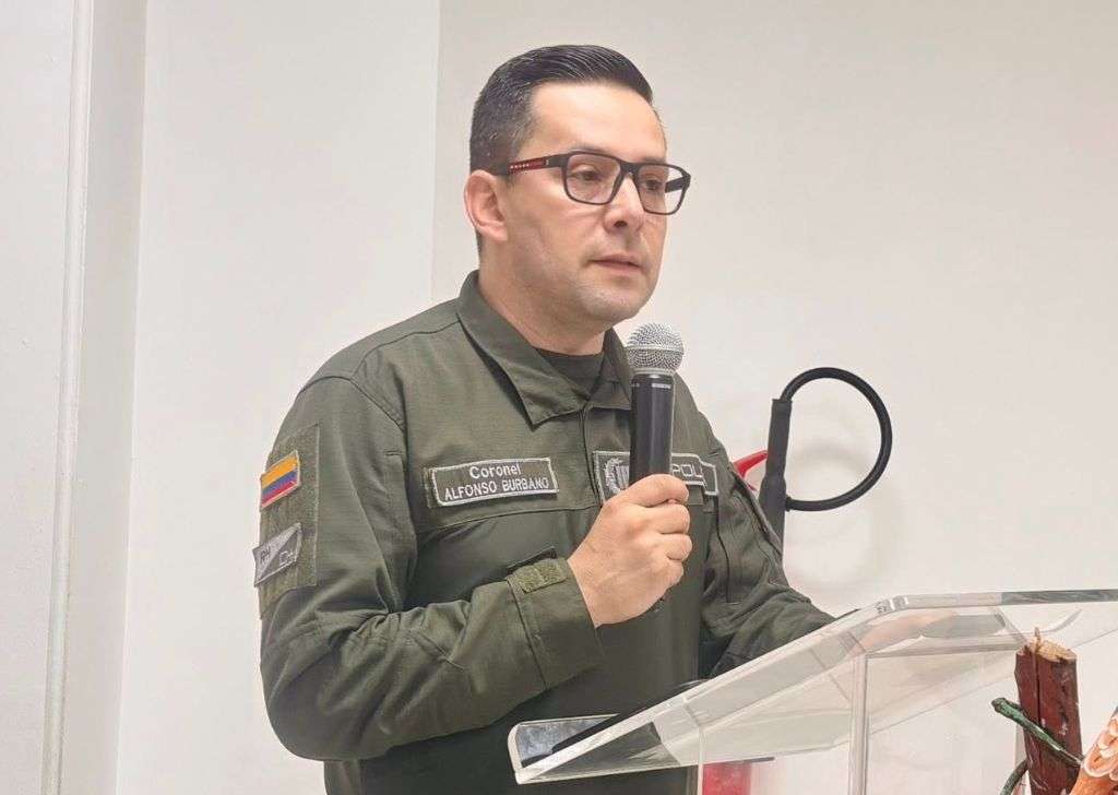 El coronel Alfonso Burbano González, a partir de hoy, el nuevo comandante de la Policía Metropolitana de Tunja que vela por la seguridad de 15 municipios de Boyacá 2 coronel Alfonso Burbano González comandante Metun